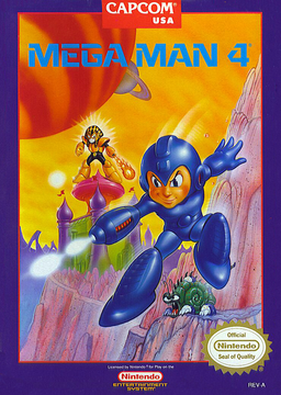 Mega Man 4 (Europe) (Virtual Console) box art